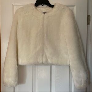 Kardashian Kollection Foux Fur Coat - XS
